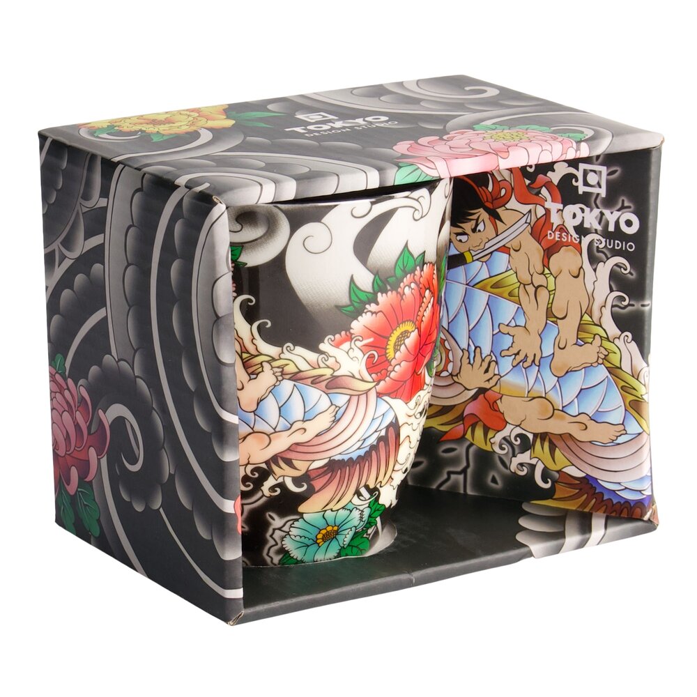 Yakuza Carp kop, mønstret - 380 ml